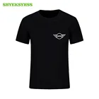 Футболка с машинками, мужская, с принтом Mini Cooper s