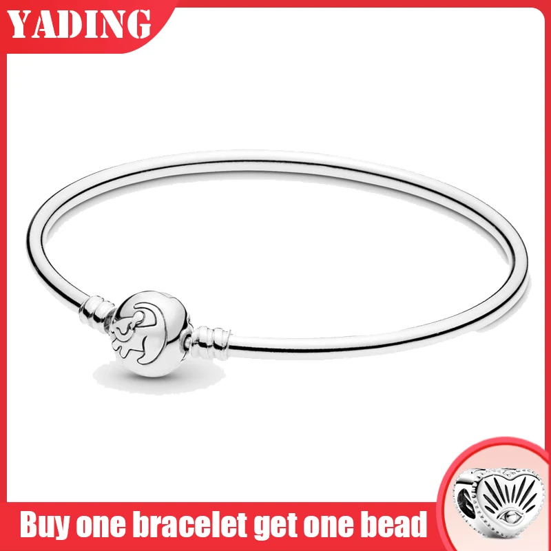 

Authentic 100% 925 sterling silver pan bracelet fit original bangle charm snake bracelet for woman high quality classic jewelry