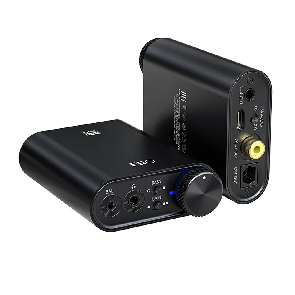 Обновленный портативный усилитель для наушников FiiO K3 K3S USB ЦАП DSD декодирование