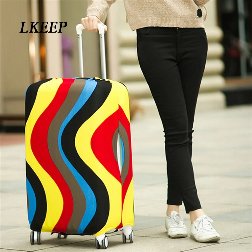 Travel Luggage Suitcase Protective Cover Trolley Case Dust Accessories Packing Organizer Multi Color | Багаж и сумки