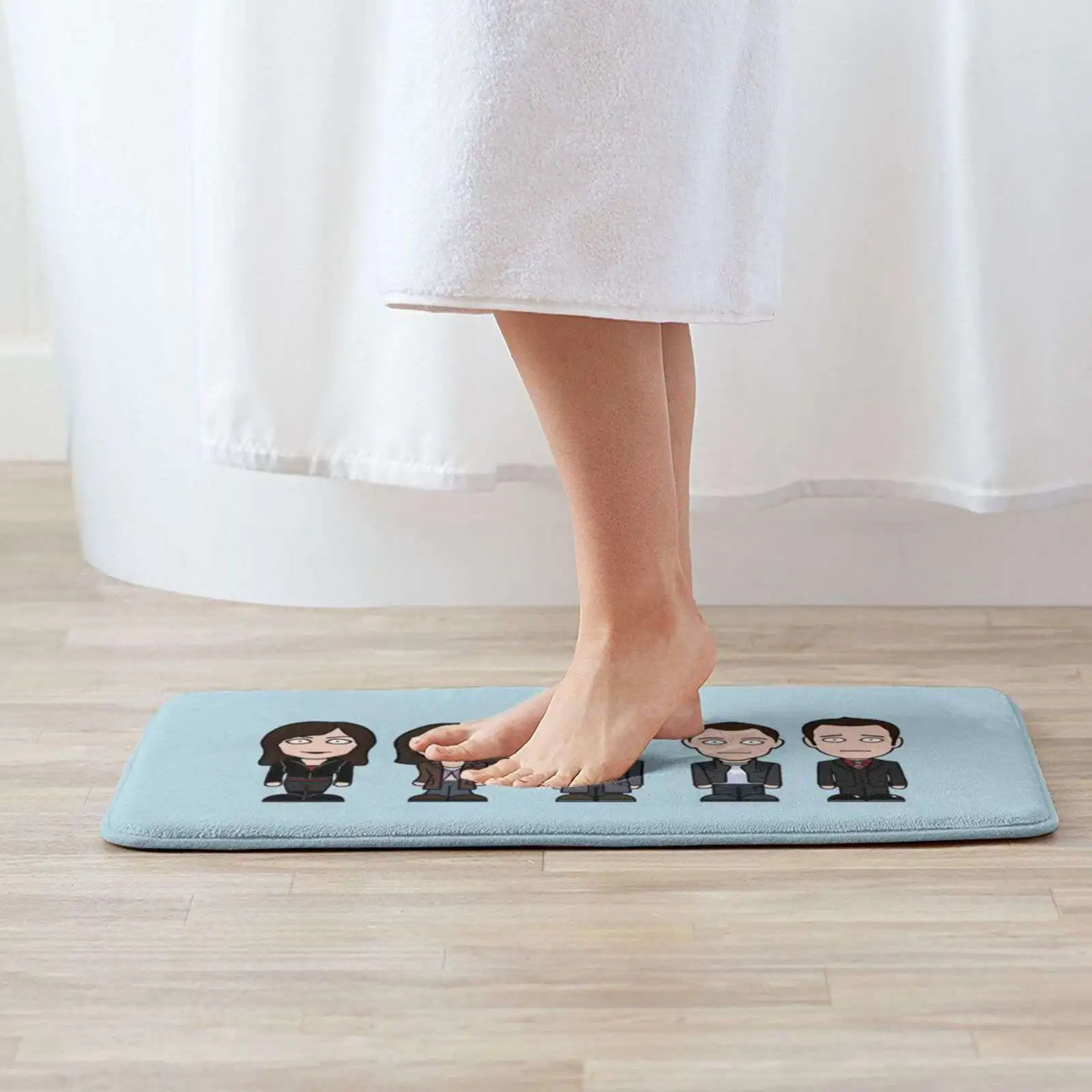 Team Torchwood 3D мягкий нескользящий коврик для ног John Barrowman Captain Jack Harkness Gwen Cooper Eve Myles