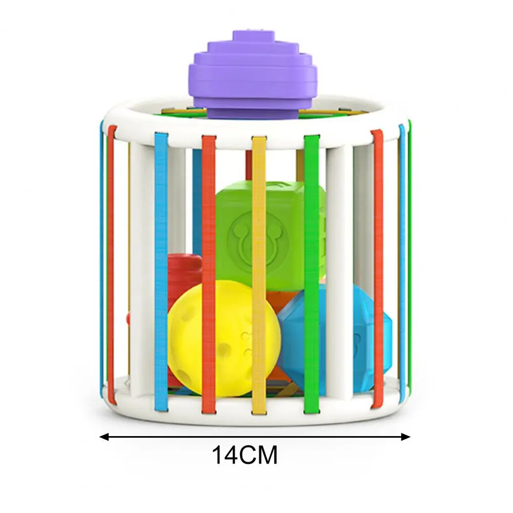 Образовательный обучающий куб игрушка многоцветный пластиковый с