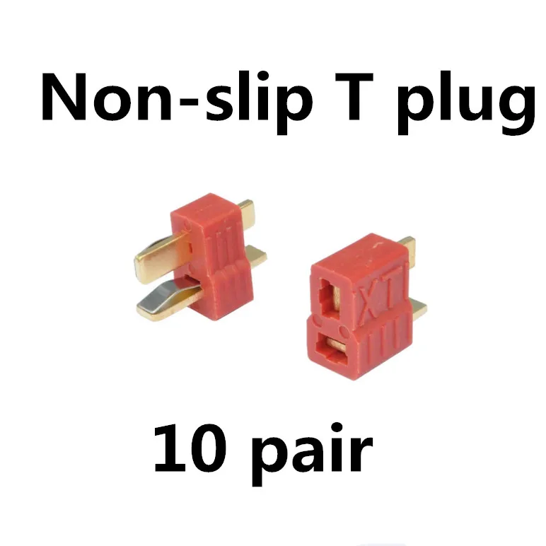 10 pair Non-slip T 10/20 штук XT60 XT-60 штекерно-Штепсель провод с силикатной гелевой обмоткой для Батарея(5/10 пар - Цвет: 10 pair Non-slip T