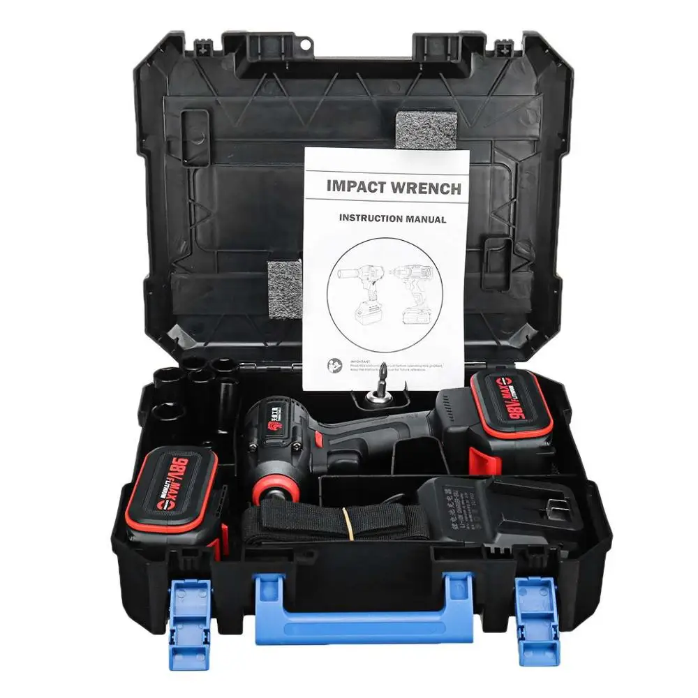 98 в бесщеточный Электрический гайковерт ударный 16800 мАч ручная дрель