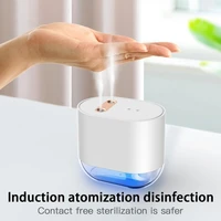 smart induction spray disinfector alcohol sprayer double nozzle design infrared automatic induction alcohol atomizer sterilizer