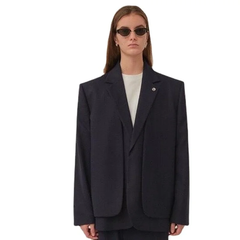 

22SS Classic Suit Jacket 100% Cotton EU Size ADER ERROR Jackets Men Women Fashion Autumn Winter Tiny Spark Wholesale Clothes