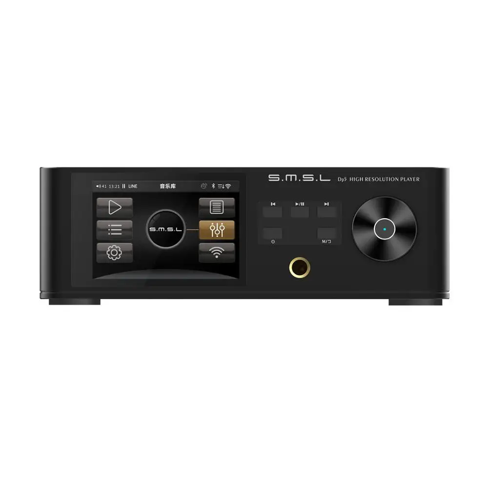 SMSL DP5 ES9038PRO MQA Bluetooth Сетевой музыкальный плеер цифровой поворотный Декодер