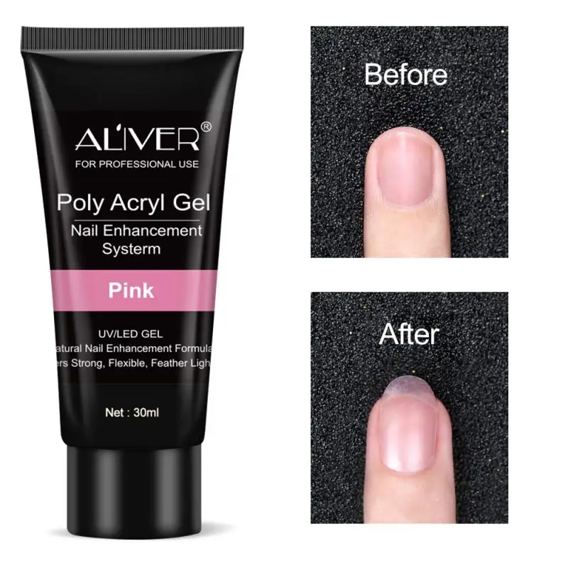 30 мл набор для безболезненного наращивания ногтей акриловый Гель лак дизайна