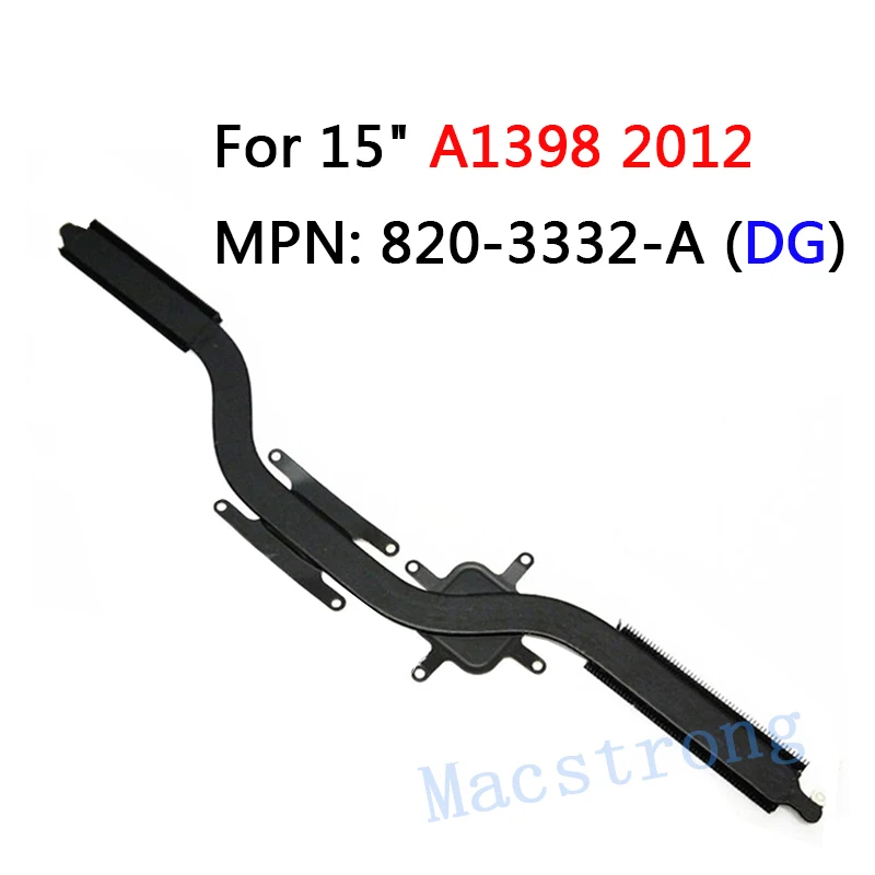Оригинальный радиатор A1398 для Macbook Pro 15 '&#x27A1398 ЦП охлаждение 2012 820-3332-A 2013 2014 820-3662-A