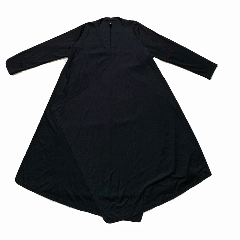 Темный Отдел новый маленький Маленький Авангард дизайн драпировка три носит