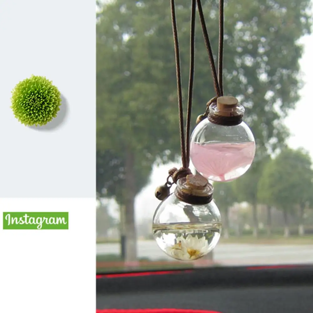 Автомобильный освежитель воздуха бутылка для духов пустые стеклянные