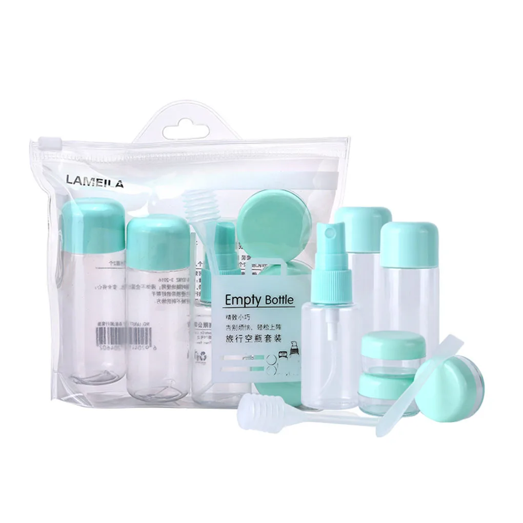 8 шт./компл. Путешествия Мини пустые бутылки косметический крем для лица коробка