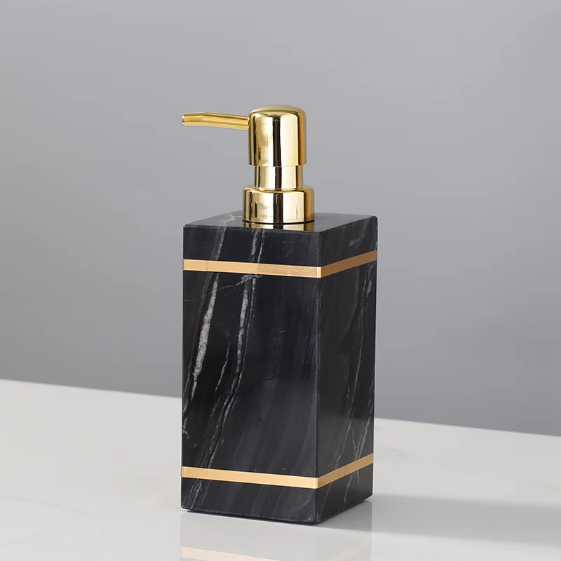 bathroom set marble liquid soap dispenser toothbrush holder dish gargle cup tray cottonswab box aromatherapy bottle nordic style free global shipping