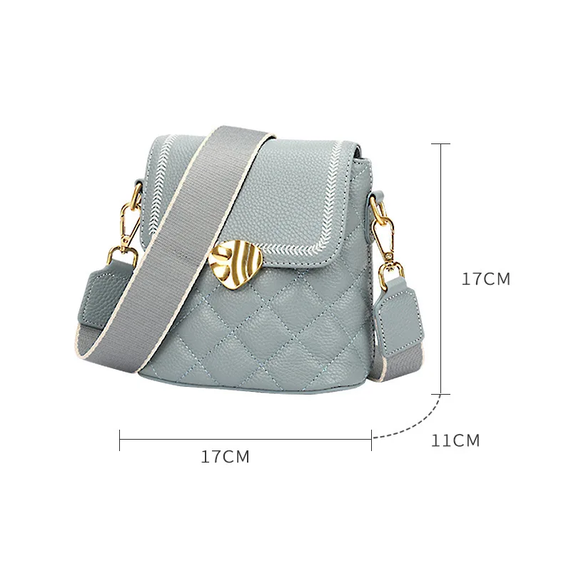 Новая модная сумка из натуральной кожи на плечо женская сумка-мессенджер 2