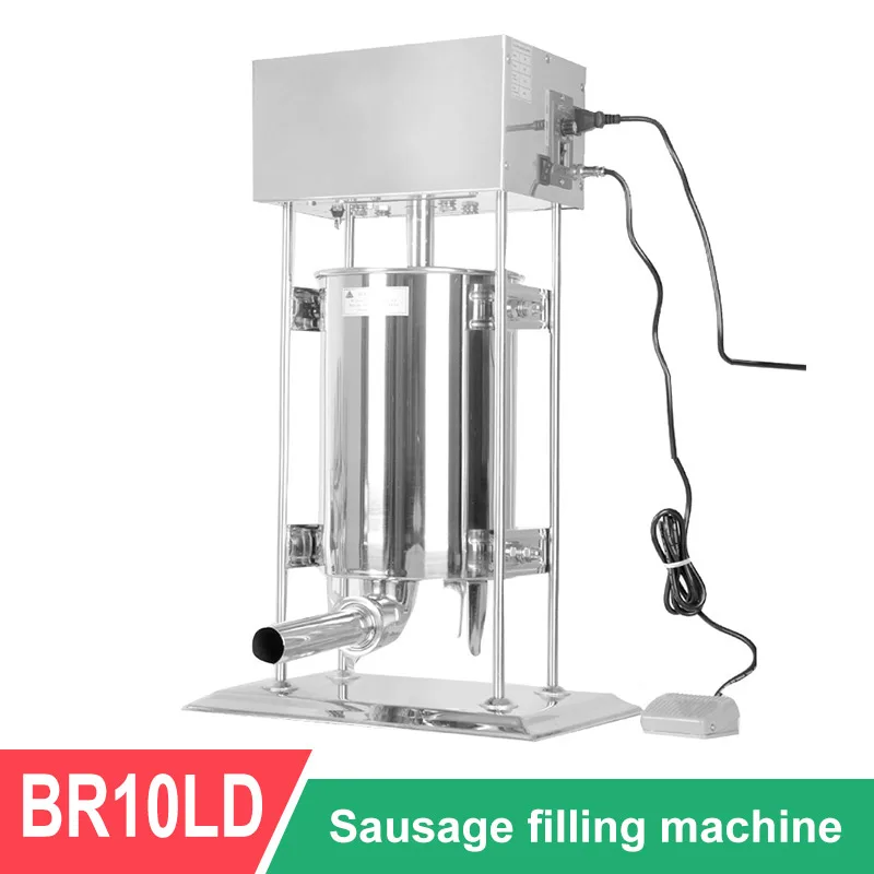10л электрическая домашняя сосиска Вертикальная клизма машина Нержавеющая сталь