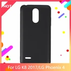 K8 2017 чехол матовый Мягкая силиконовая задняя накладка из ТПУ чехол для LG Phoenix 4 чехол для телефона чехол тонкий противоударный