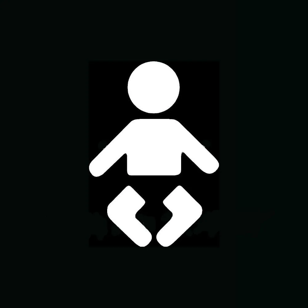 EBdecal BABY значок наклейки для Авто/бампер/окно виниловая наклейка DIY Декор
