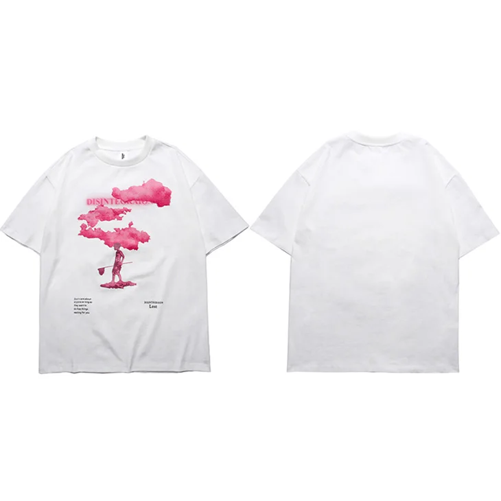 

Women's Solid Color Printing Round Neck Short-Sleeved T-Shirt Fashion Summer Casual T-Shirt Tops Women's Clothing