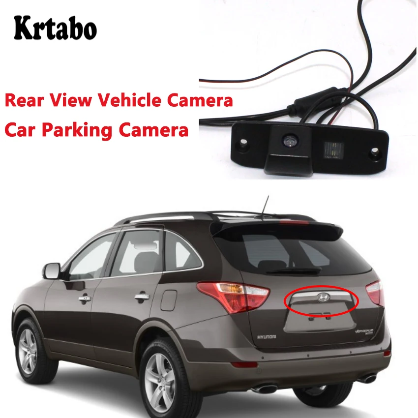 Krtabo для Hyundai Veracruz 2007 2008 2009 2010 2011 2012 2013 2014 2015 Водонепроницаемая камера заднего хода
