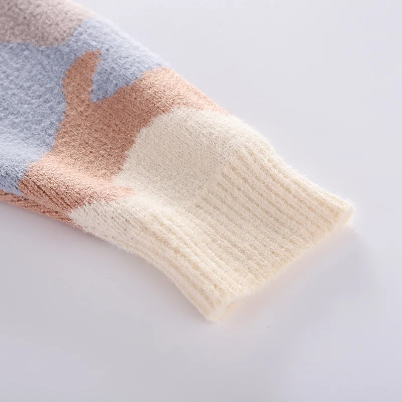 

2020 Autumn Winter Kids Sweater Children New Year Clothing Boys Cotton Pullover Baby Costumes SD11