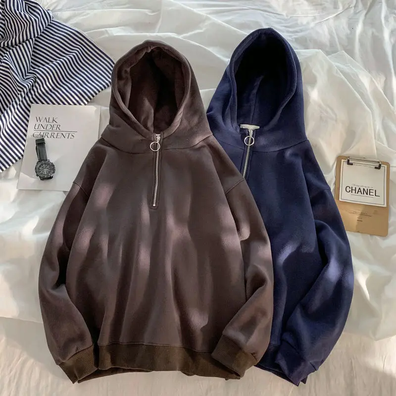 Женские толстовки с капюшоном Privathinker 5 цветов однотонные осенние женские