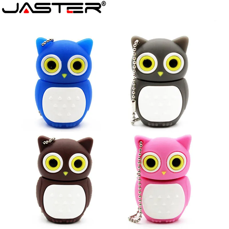 USB-флеш-накопитель JASTER в виде совы 4/8/16/32/64/128 ГБ | Компьютеры и офис