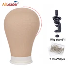 Голова-манекен Alileader, тканевый, для укладки головы, парика, 20, 5, 21, 22,5, 23 дюйма