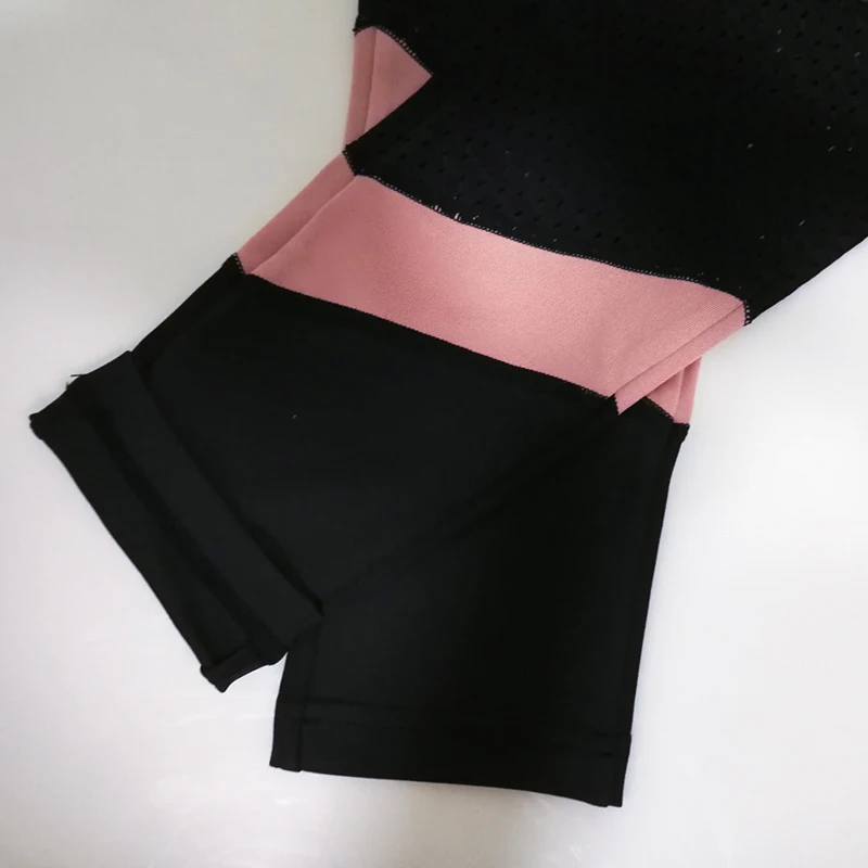 

Fitness Leggings Women High Waist Patchwork Mesh Legging Female Hip Push Up Leggins Breathable Workout Jeggings Feminine