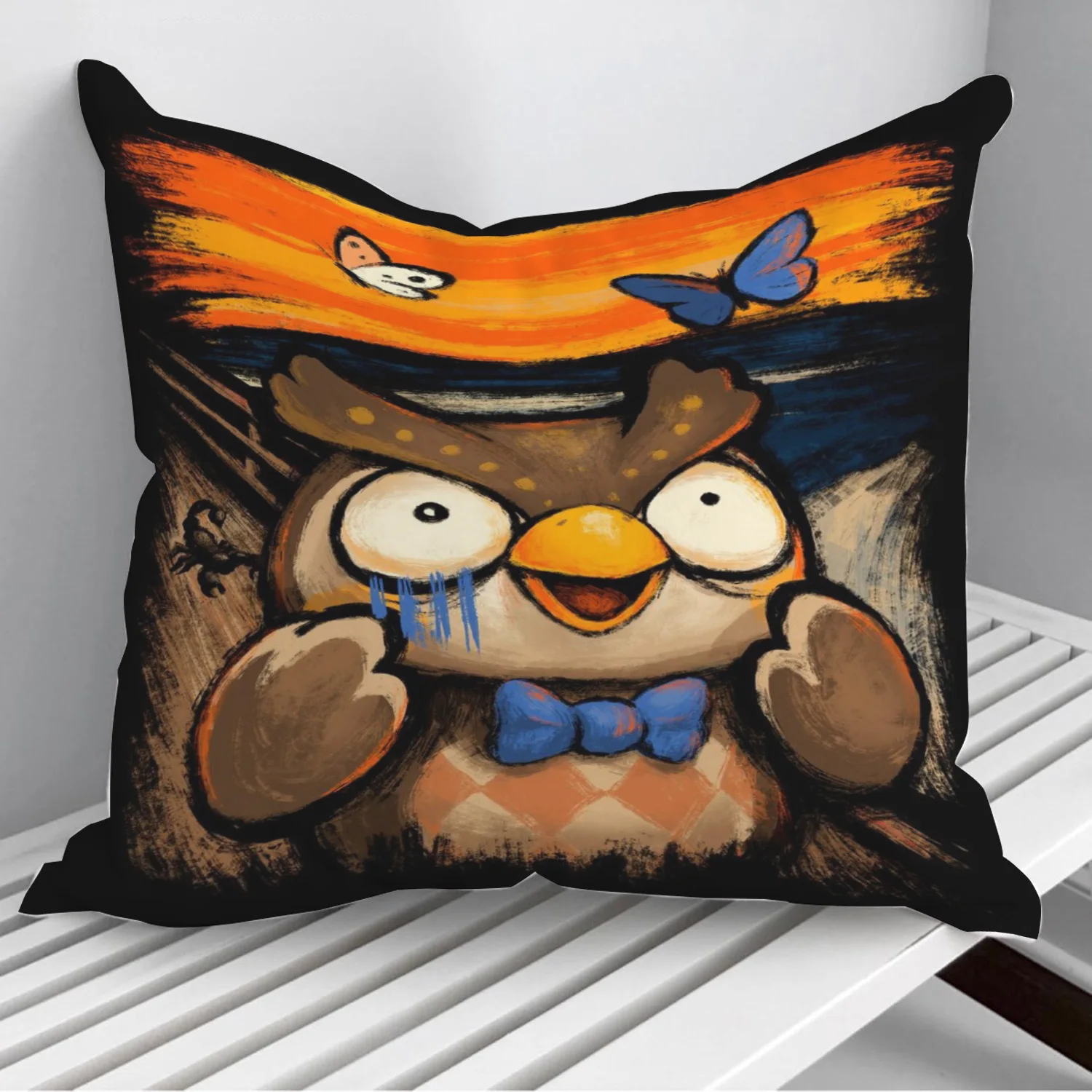 

Животное пересечения крик диванных подушек чехлы на диван-кровать домашний Декор 45*45 см 40*40 см Подарочная наволочка Cojines дропшиппинг