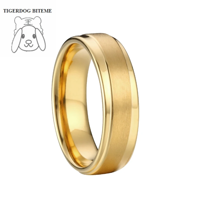 Оригинальные Западные Последние золотые кольца с покрытием без камней годовщина