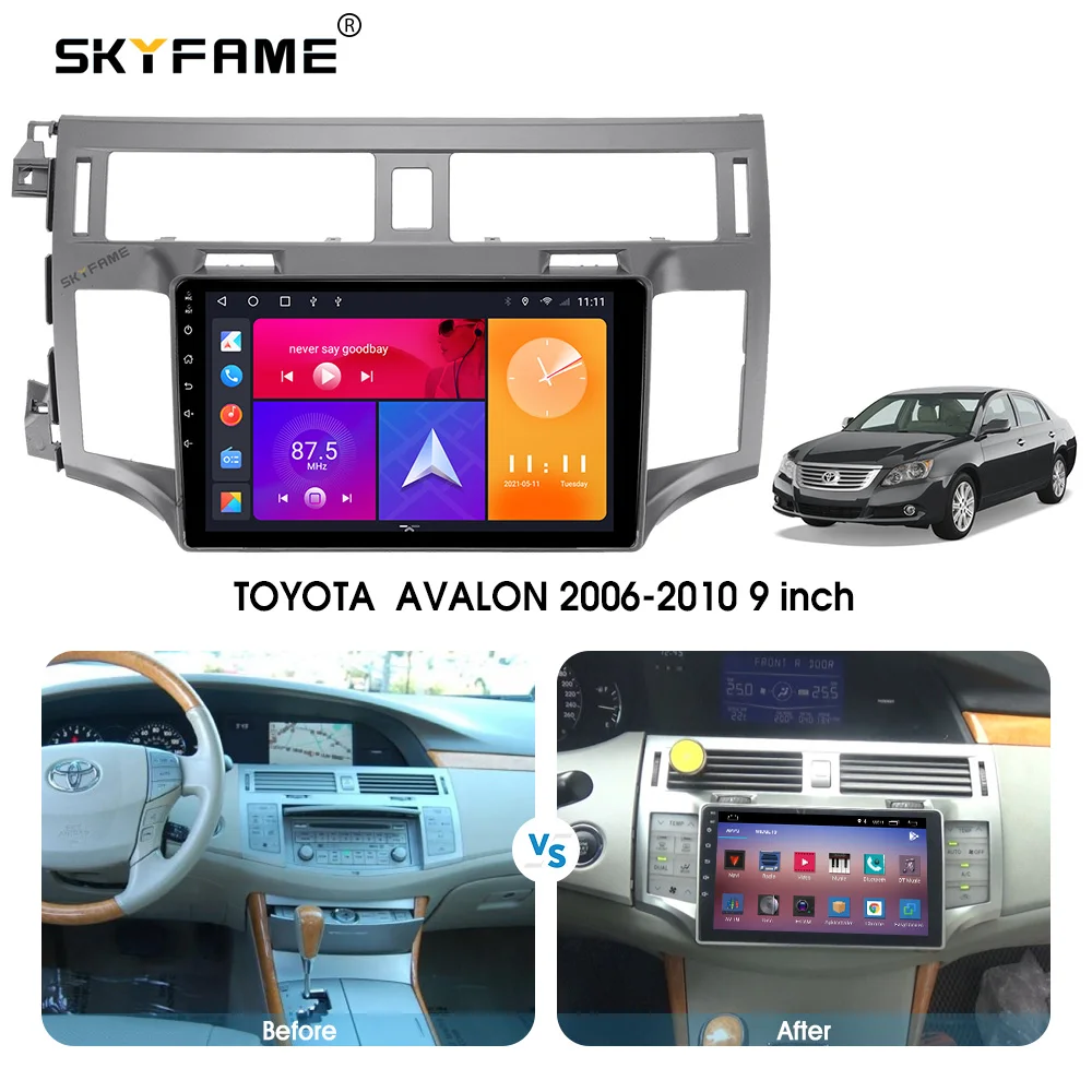 

SKYFAME Android Автомобильная Навигация Радио мультимедийный плеер для TOYOTA AVALON 2006-2010 автомобильная стереосистема
