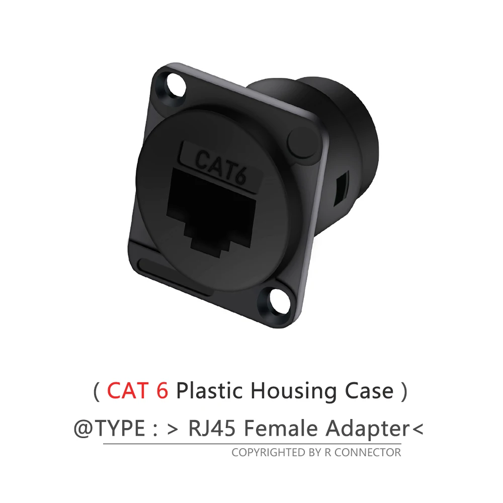 

Разъем RJ45 D-типа R B1019 Cat.6