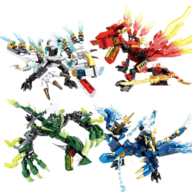 

New Dragon Model Building Blocks Sets Ball Creator Minfigures Brinquedo Juguete City Bricks Educational Kids Toy