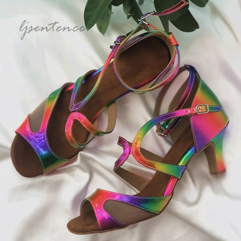 Для женщин профессиональный Латинская танцевальная обувь для бального зала