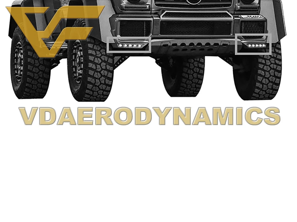 Передний бампер для Benz W463 G Class G63 G65 4x4 АБС пластик с подсветкой подходит накладным