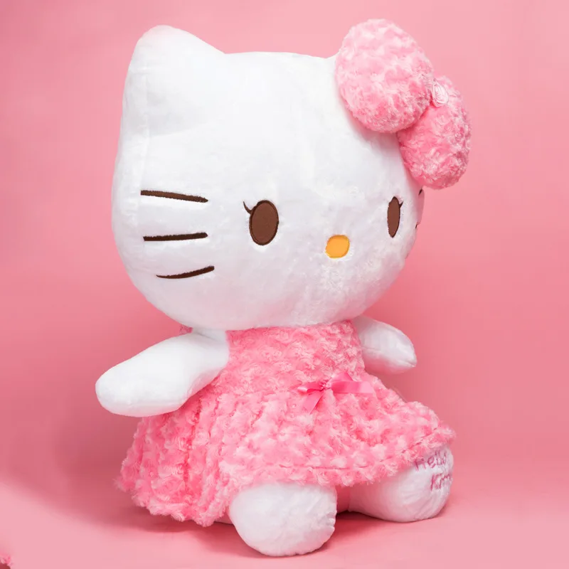 Hello Kitty аниме плюшевая кукла плюшевый счастливый кот каваи детский подарок Hug