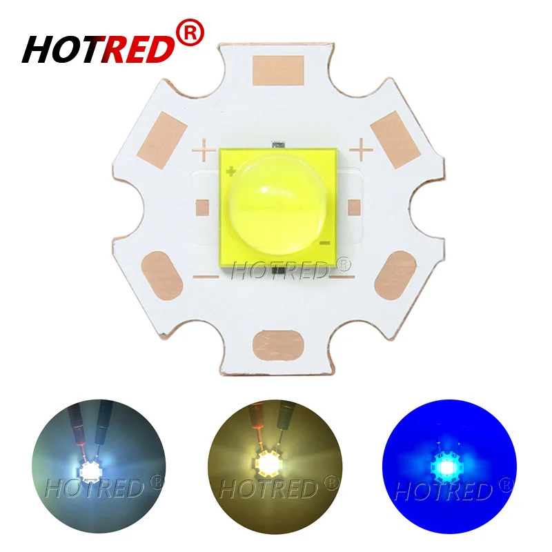 Светодиодный сменный диодный излучатель Cree XLamp XHP70.2 XHP50.2 7070 20 Вт 3 в 6 12 В холодный