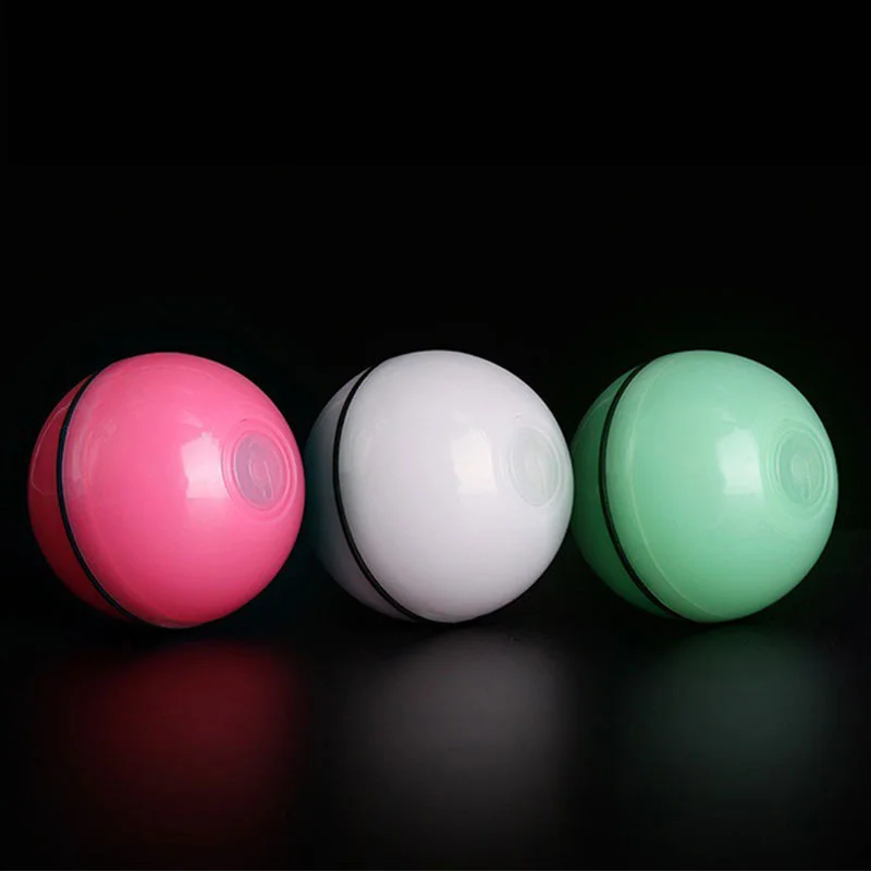 

Smart Cat Toy Interactive Electronic Self Rotating Roll Ball With Light Cat Toy