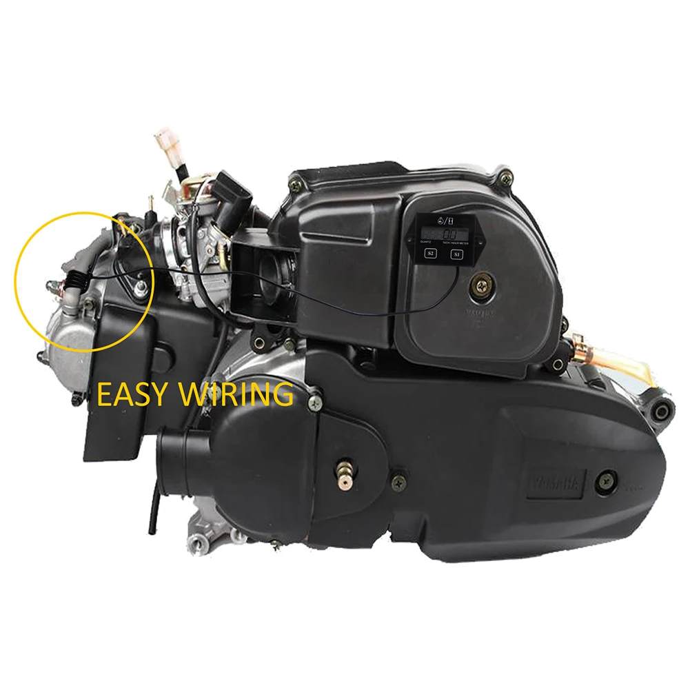 Цифровой тахометр с ЖК дисплеем для мотоциклов и гоночных