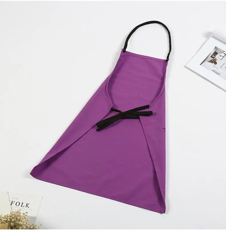

Bronzing Love Pattern Cotton Apron Adult Bibs Home Cooking Baking Coffee Shop Cleaning Aprons Kitchen Accessories