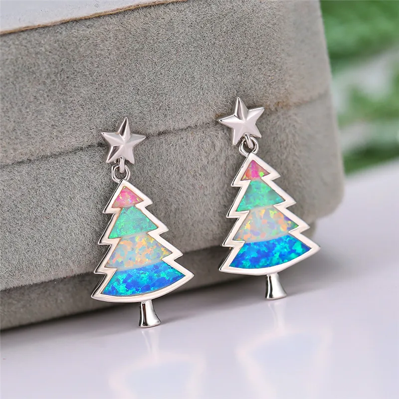 Женские рождественские серьги в стиле бохо уникальные свадебные для невесты