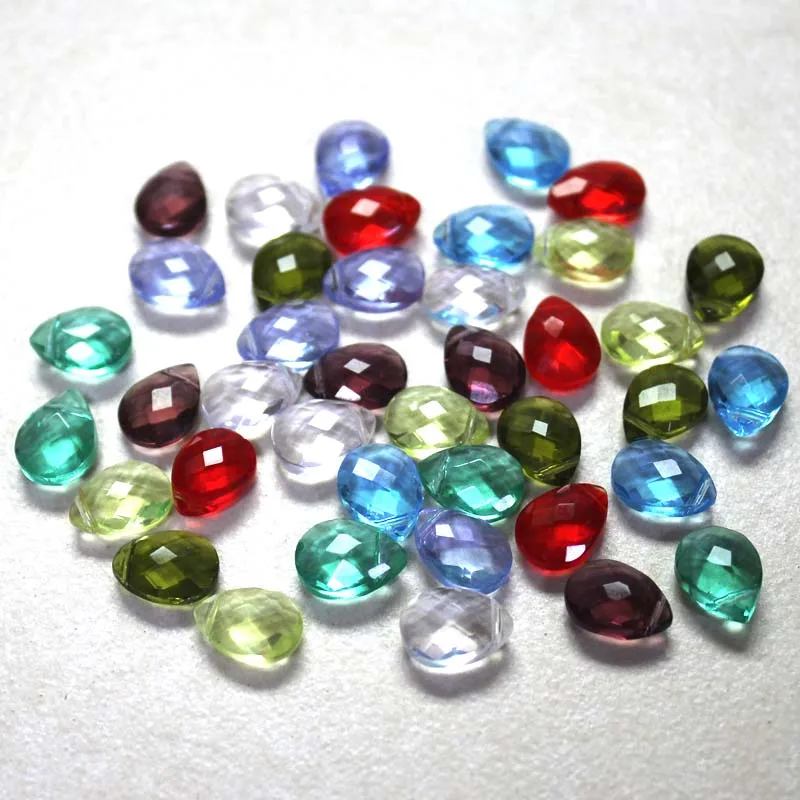 Бусины-кристаллы для браслета 9 х12 мм 50 шт. | Украшения и аксессуары