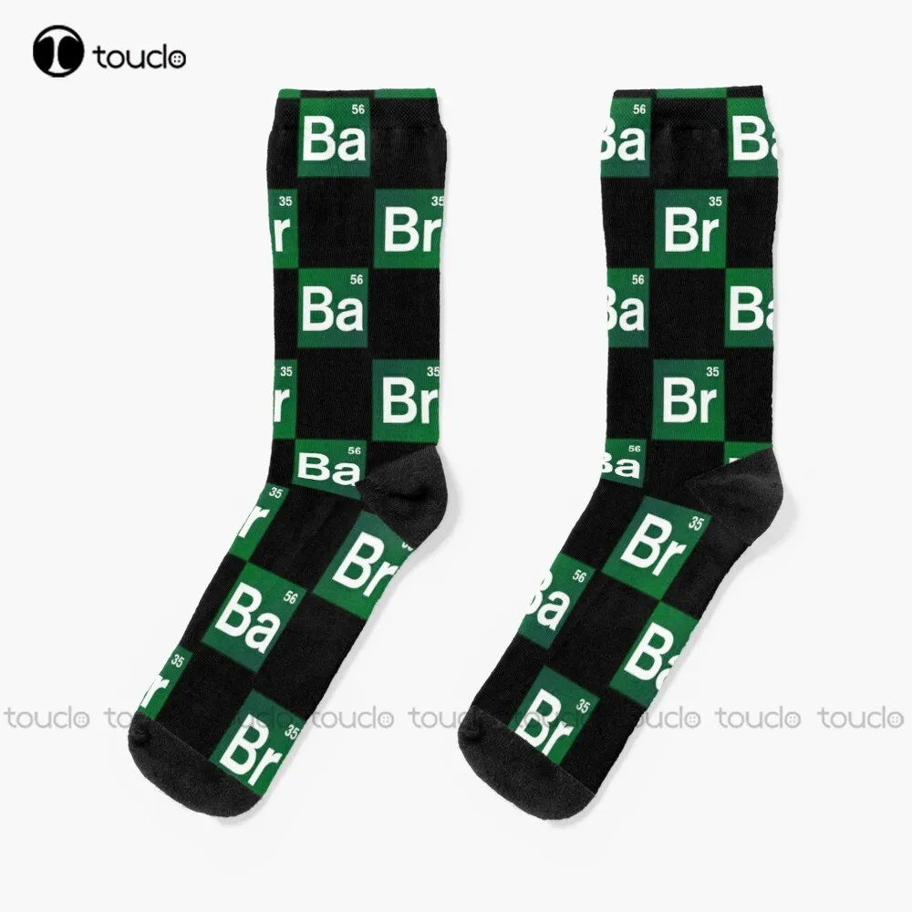 

Breaking Bad Elements Socks Pink Socks Christmas New Year Thanksgiving Day Gift Unisex Adult Teen Youth Socks Custom Funny Sock