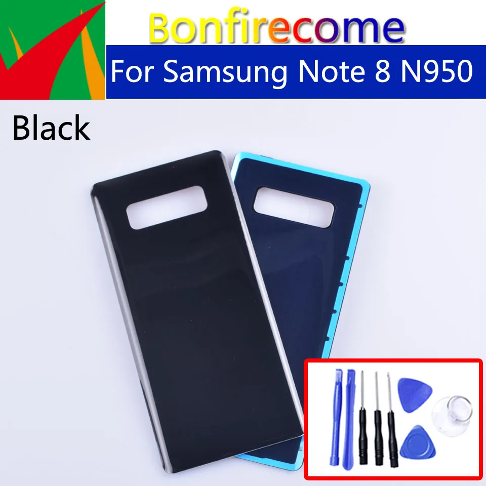 Note8 для samsung Galaxy Note 8 N950 N950F корпус крышка батареи задняя чехол Задняя Дверь Корпус