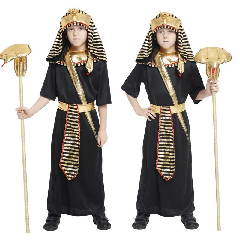 Детская одежда для представлений на Хэллоуин Одежда младенцев из египетского