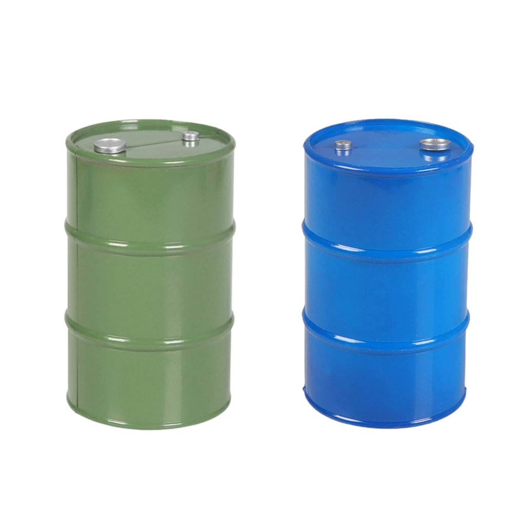 

1/10 Plastic Oil Barrel Drum Decoration RC Car Parts and Accessories 59x59x96mm