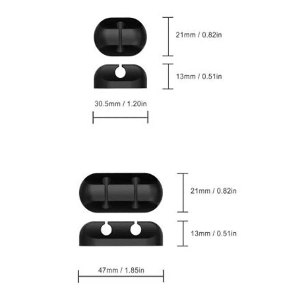 5 шт. держатель для кабеля силиконовый органайзер гибкий usb управления намоткой