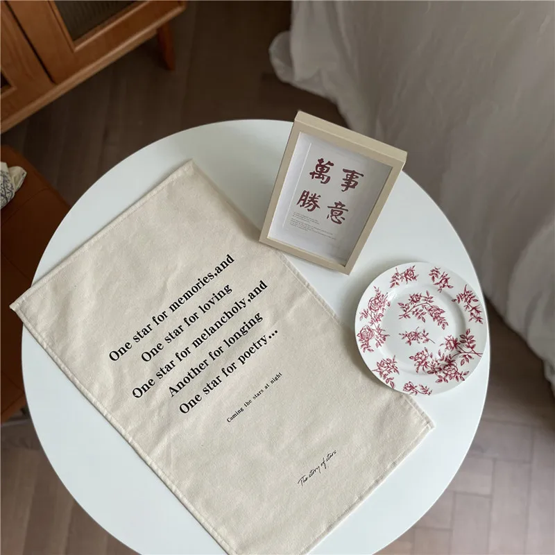 Cutelife скандинавский гобелен из ткани с буквами настенный декоративный салфетка