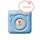 Улучшенный беспроводной фотопринтер A6 Peripage 304 точекдюйм, Bluetooth, тексты, принтеры для фотографий, термопринтер, не требует чернил, бумажный чехол