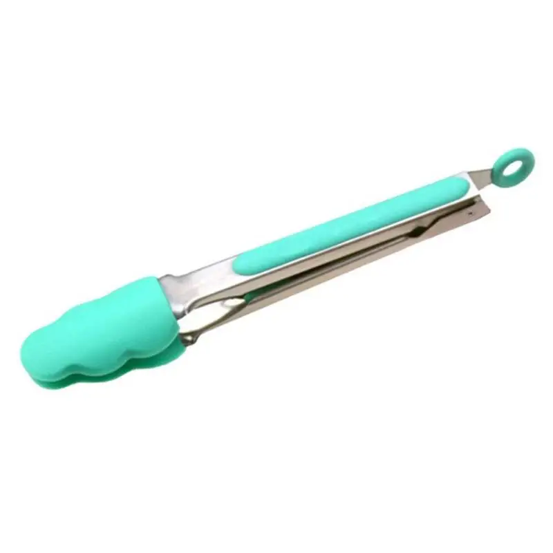 Кухонные щипцы из нержавеющей стали с зажимом для приготовления салата